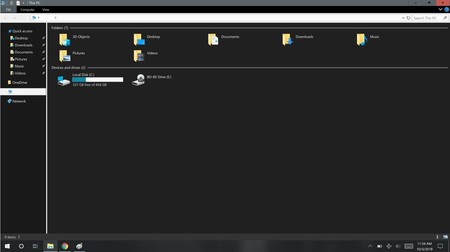 Dark File Explorer Problem Windows 10 1809