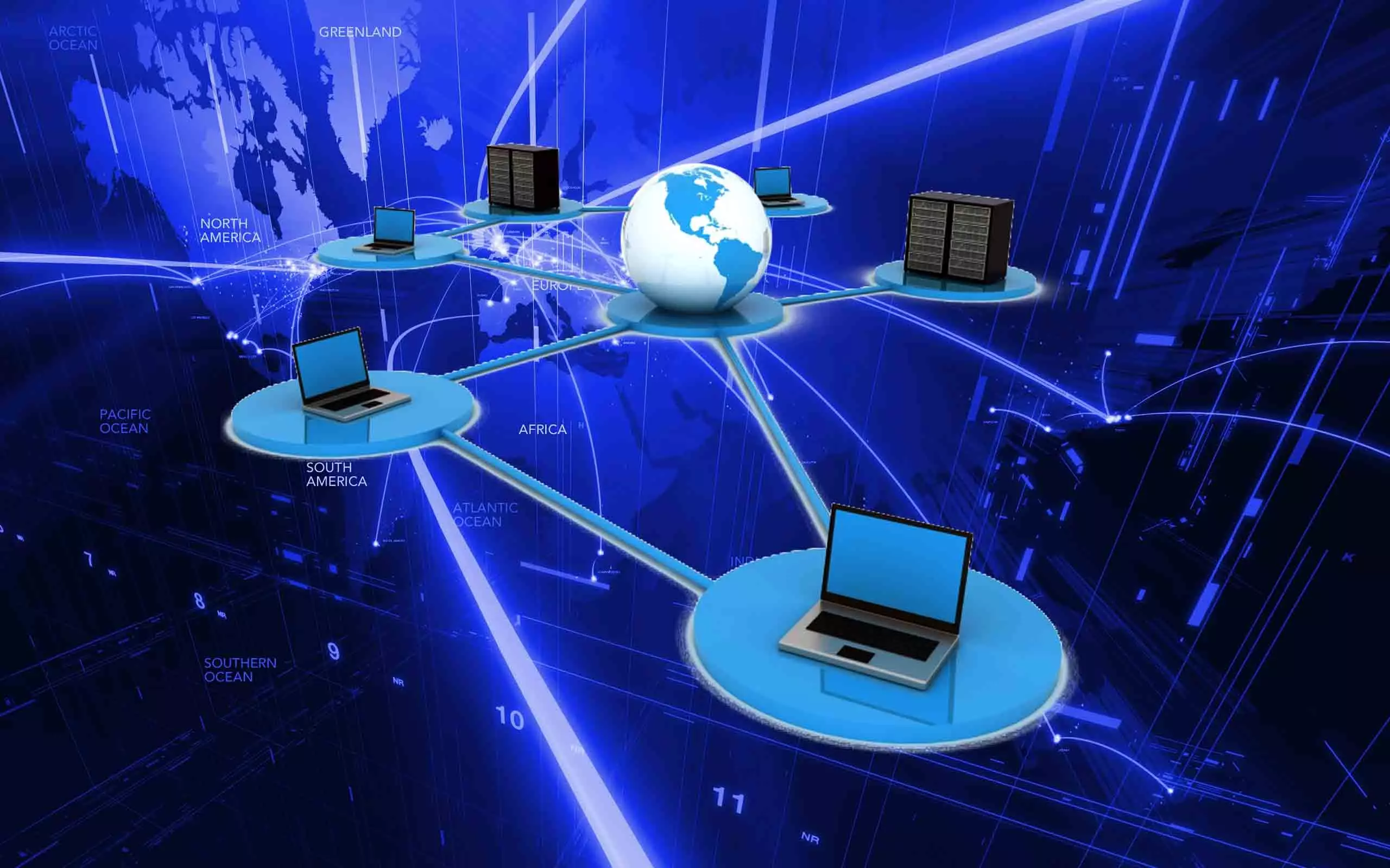 Protocolos de redes en Internet