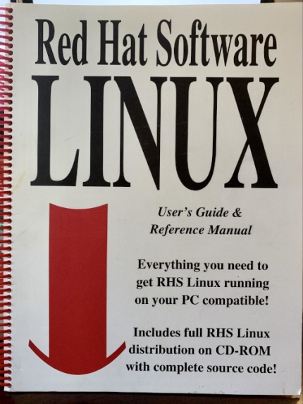 Portada del manual de usuario de Red Hat 0.9