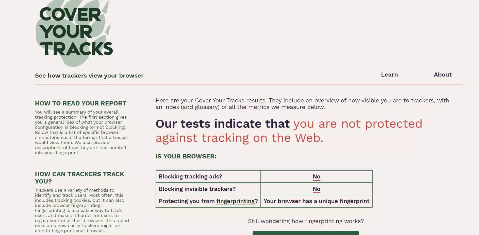 Prueba este test para saber si tu navegador te espía Redes Zone : Portal sobre telecomunicaciones y redes