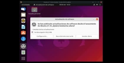 Tutorial de Instalación: Ubuntu 21.10 - 28