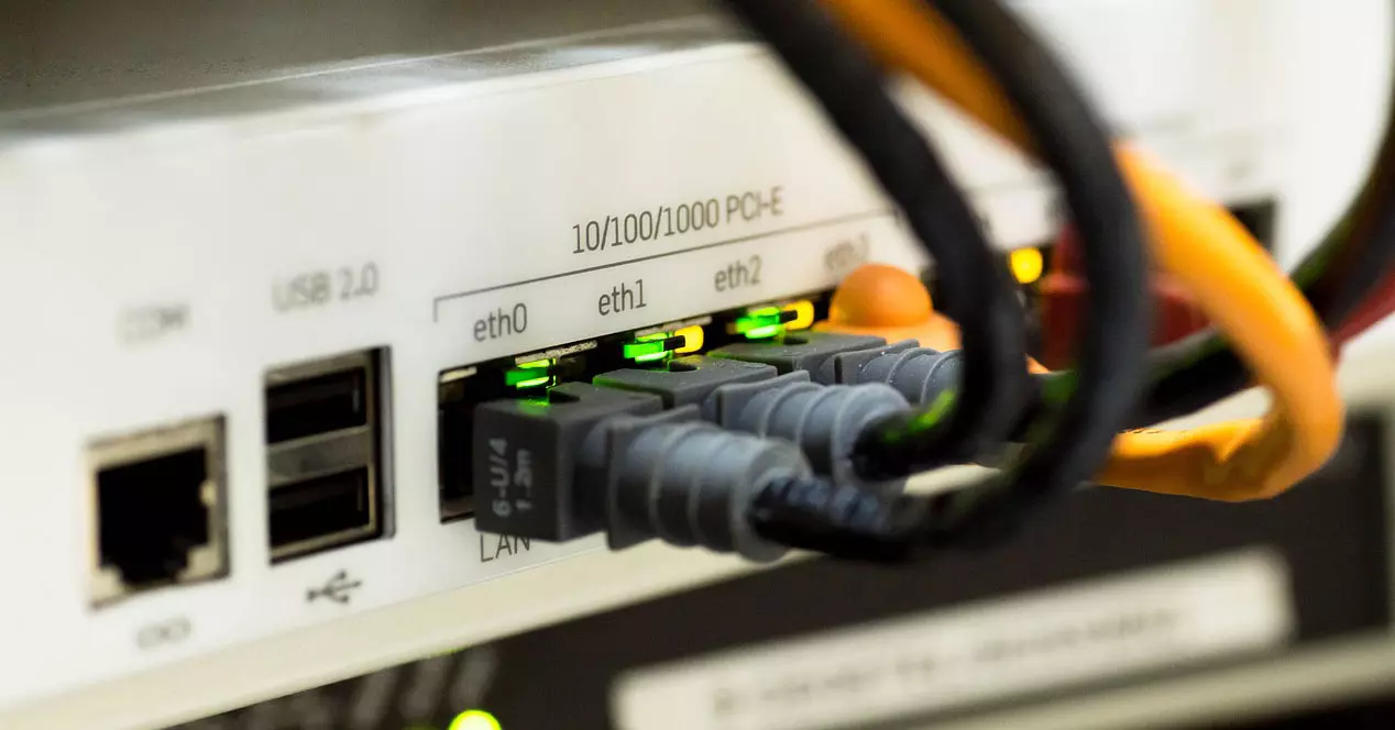 puertos Ethernet en tu router