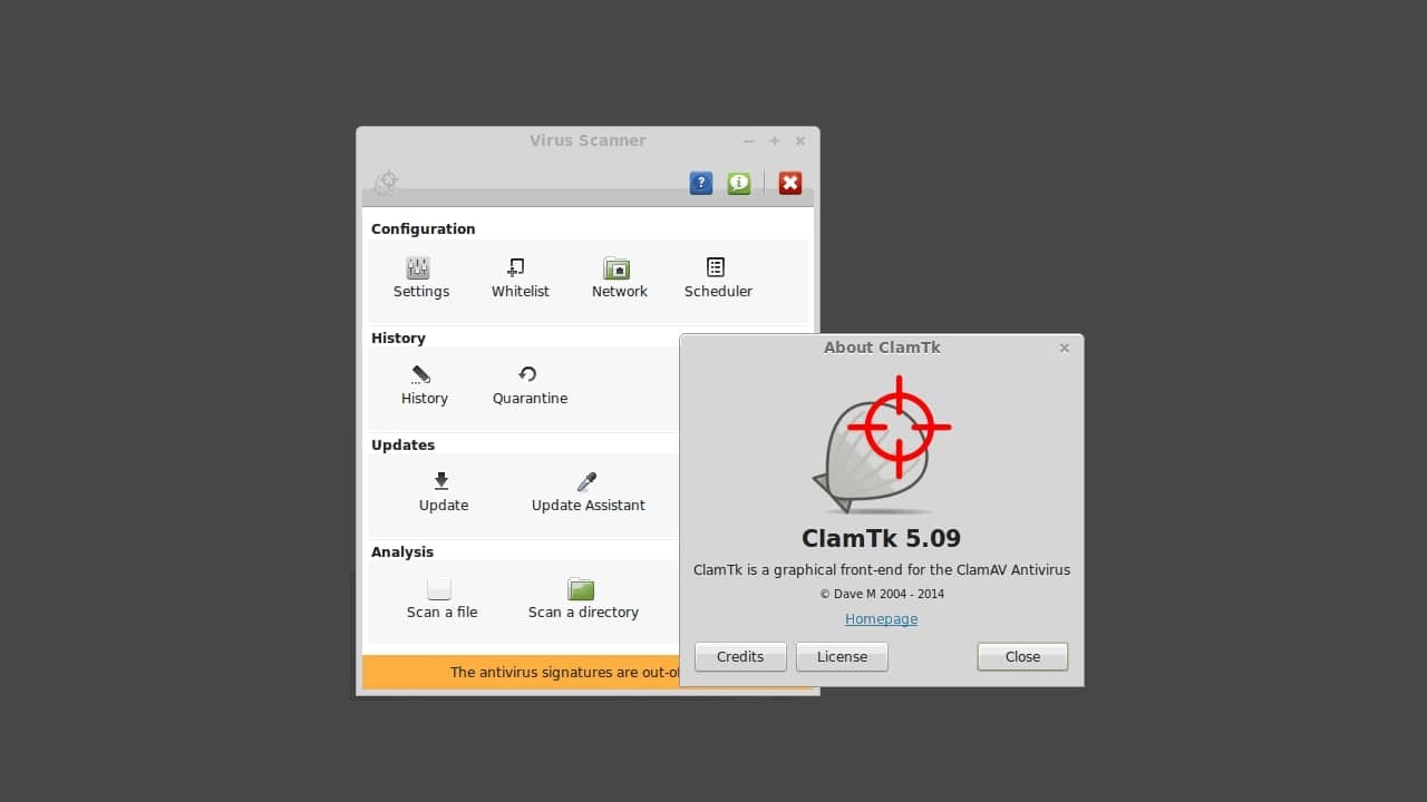 Cómo instalar ClamTK Desde Linux