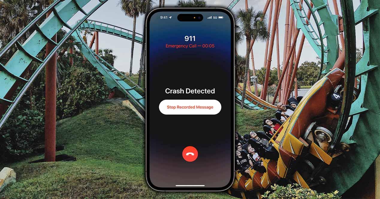 Detector accidentes iPhone 14